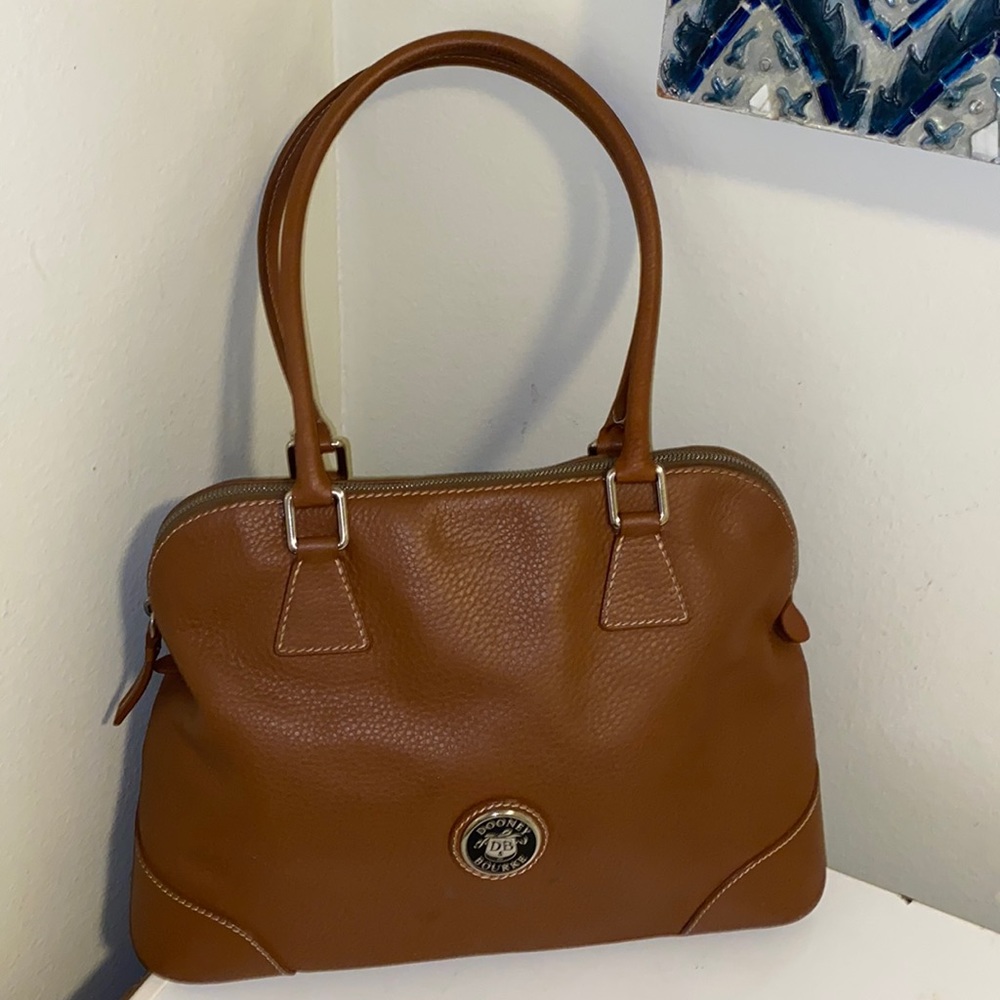 Dooney & Bourke Florentine Leather Large Russell Tote Bag